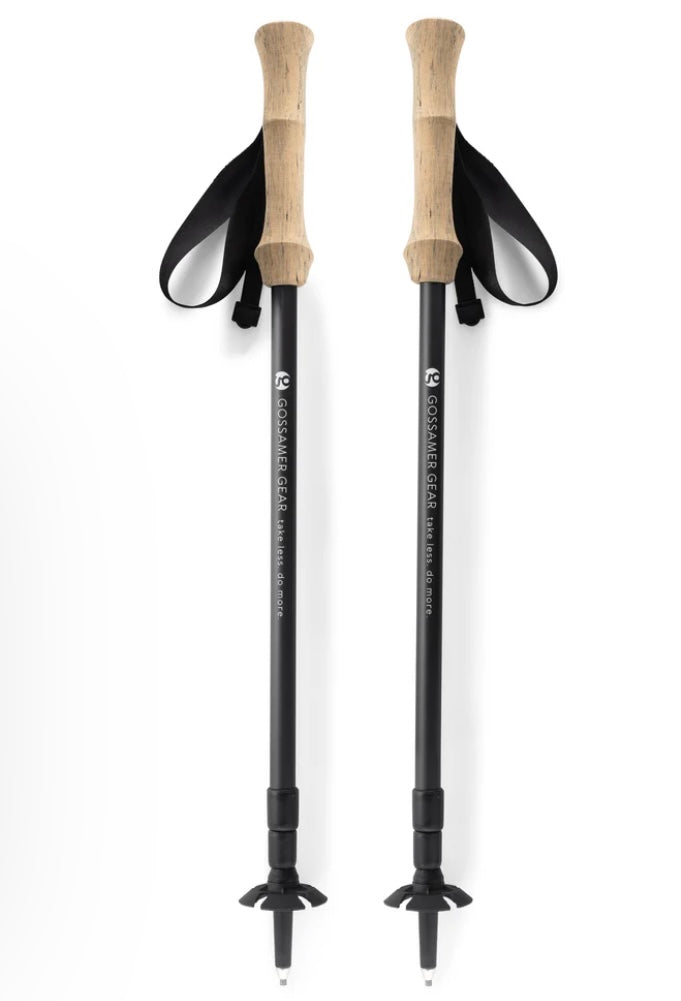 Gossamer Gear LT5 three piece carbon trekking poles (pair)